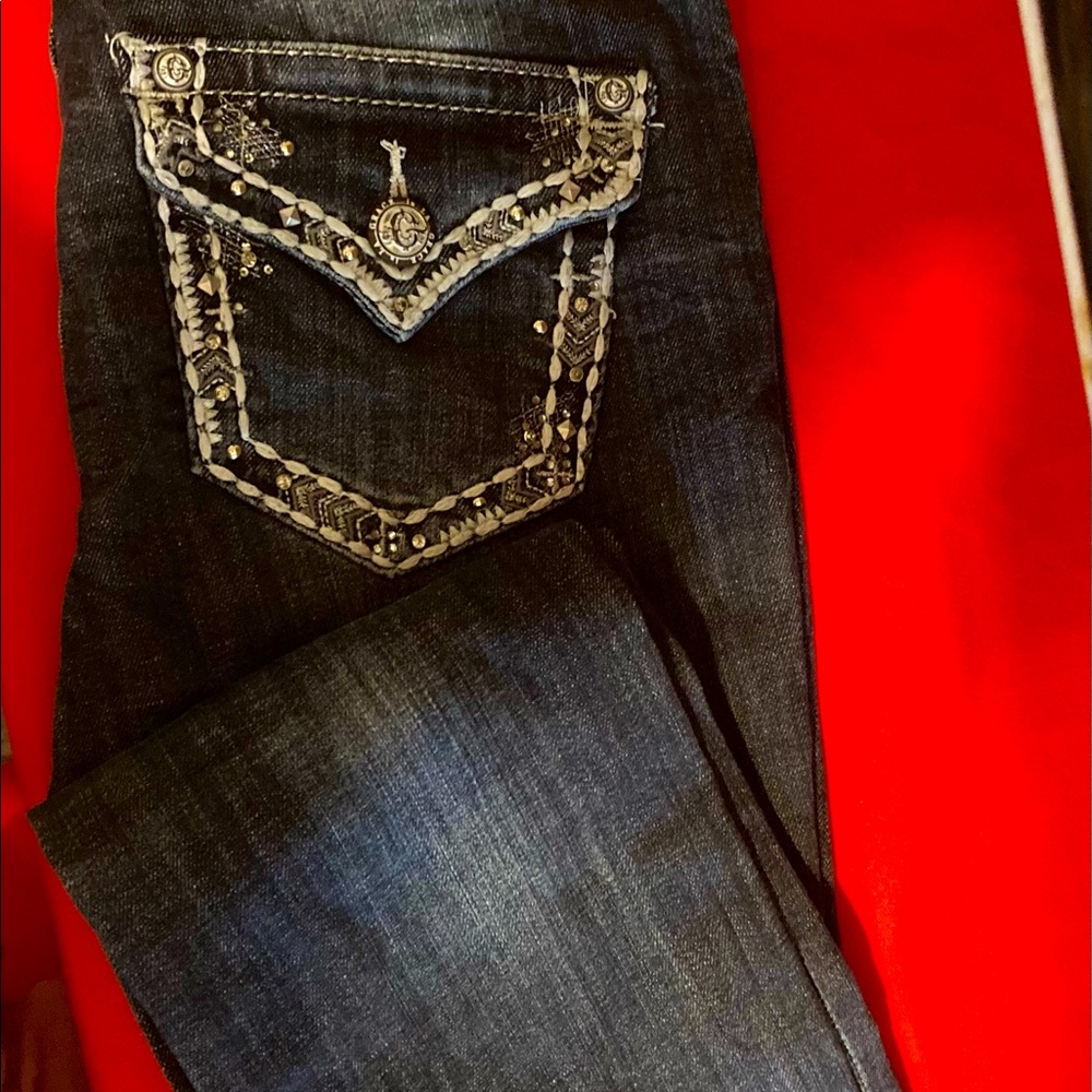 GRACE in LA Designer Jeans (women’s size 27 straight)